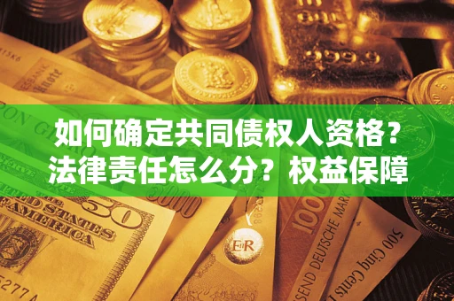 武汉如何确定共同债权人资格？法律责任怎么分？权益保障技巧揭秘！
