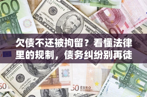 武汉欠债不还被拘留？看懂法律里的规制，债务纠纷别再徒劳奔波