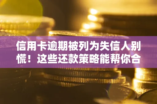 武汉信用卡逾期被列为失信人别慌！这些还款策略能帮你合法止损