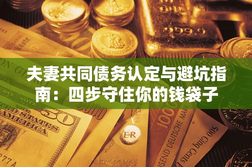 武汉夫妻共同债务认定与避坑指南：四步守住你的钱袋子