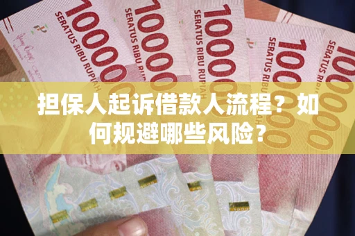 武汉担保人起诉借款人流程？如何规避哪些风险？