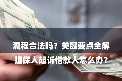 武汉

担保人起诉借款人怎么办？流程合法吗？关键要点全解析
