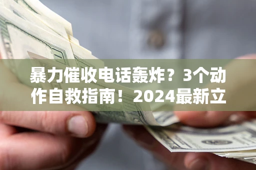 武汉暴力催收电话轰炸？3个动作自救指南！2024最新立案标准全解析